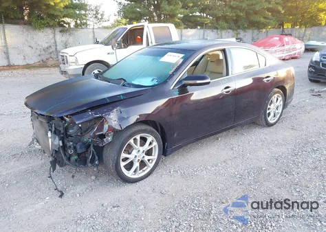 2014 Nissan Maxima 3.5 Sv z USA, uszkodzony, nr VIN 1N4AA5AP4EC458095